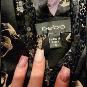 Bebe Blouse sz Small